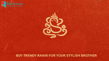 Buy Trendy Rakhi for  your stylish brother